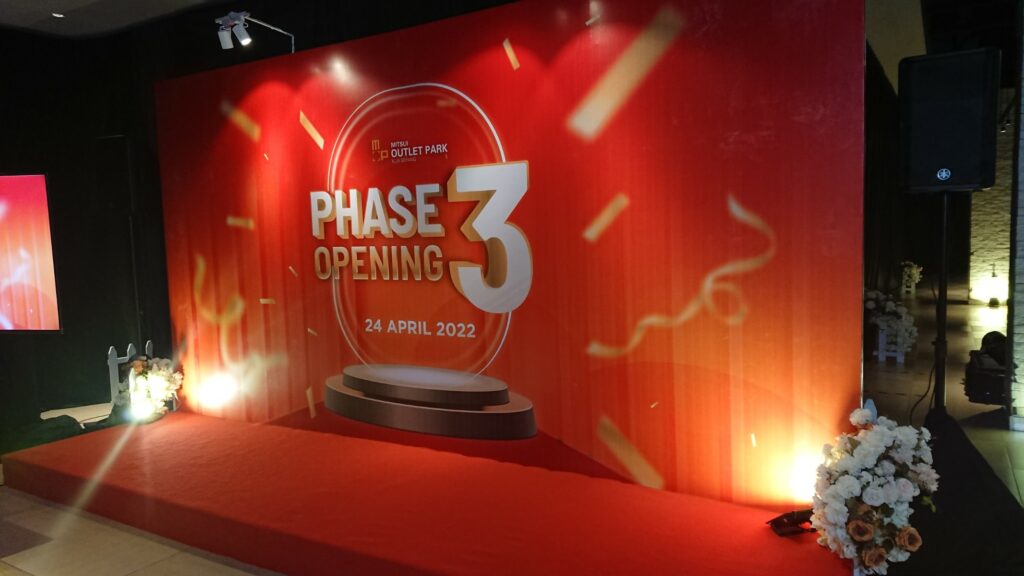 Mitsui Outlet Park KLIA Sepang The Opening of Phase 3 Expansion on 24 April 2022